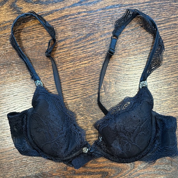 Felina Black Lace Bra - Picture 1 of 5